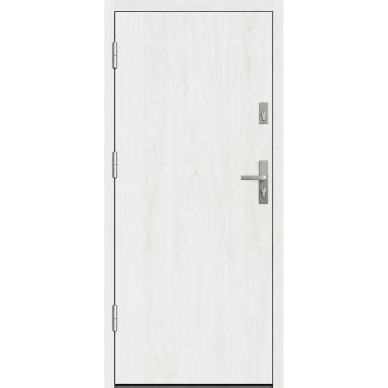 Baltas ārdurvis mājai STA-G-55 PREMIUM PLUS Baltas ārdurvis mājai STA-G-55 PREMIUM PLUS