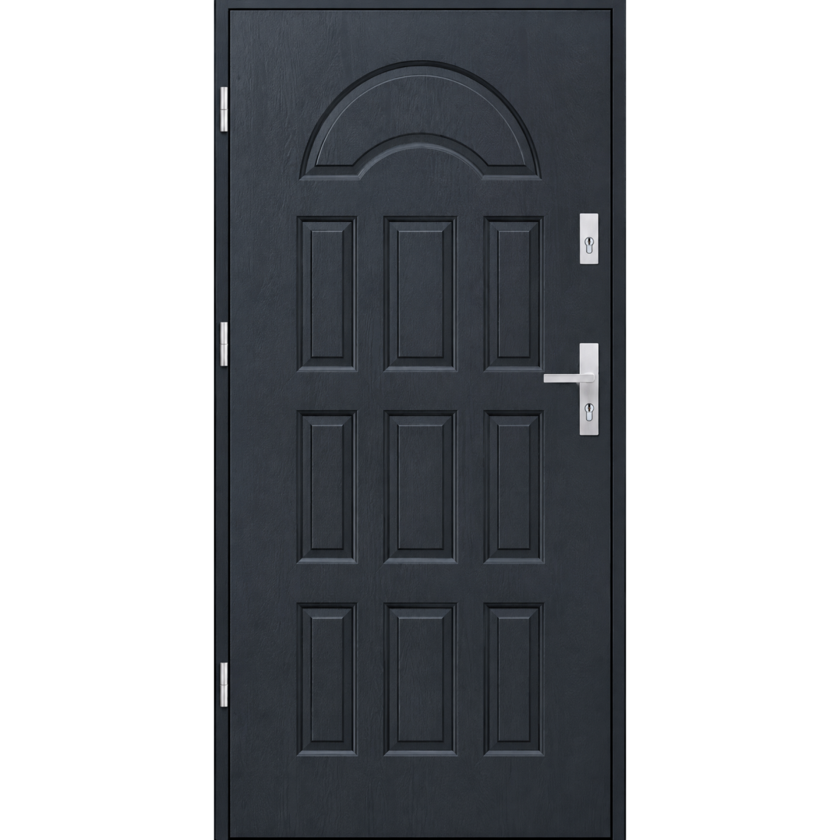 Pelēkas ārdurvis mājai STA-T20-55 PREMIUM